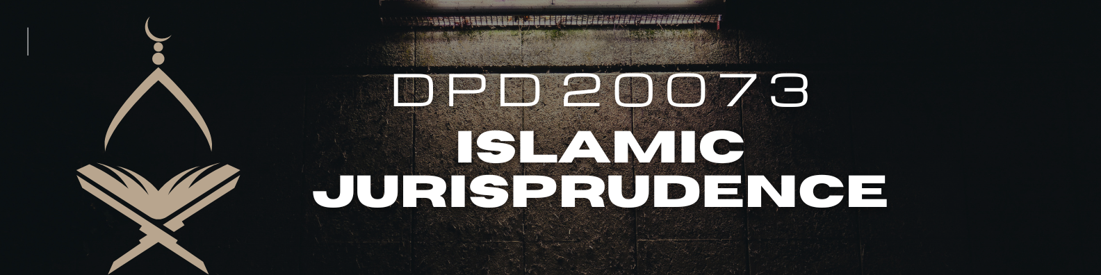 DPD20073 Islamic Jurisprudence